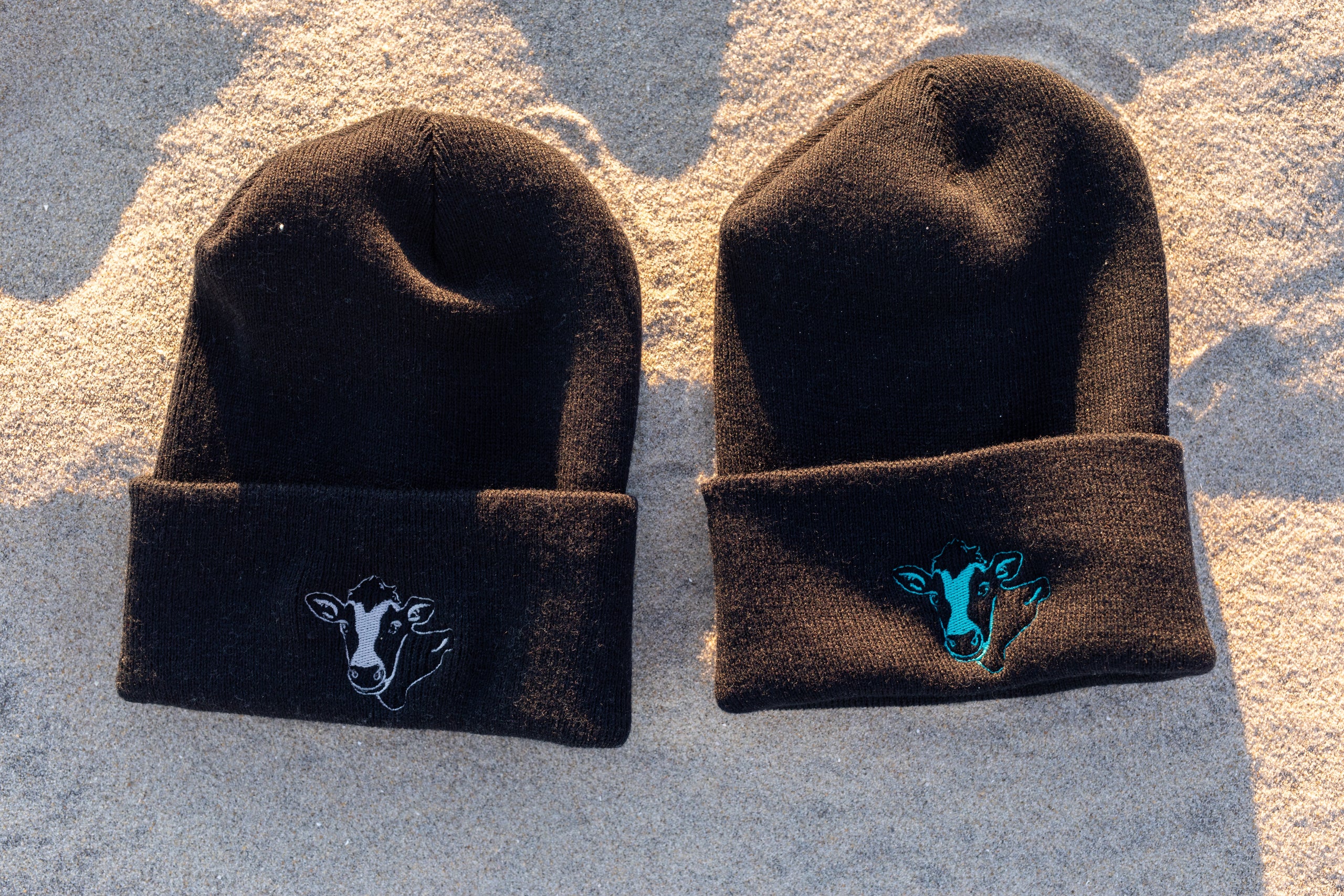 Cow Logo Beanies | Jersey Cow Ice Cream